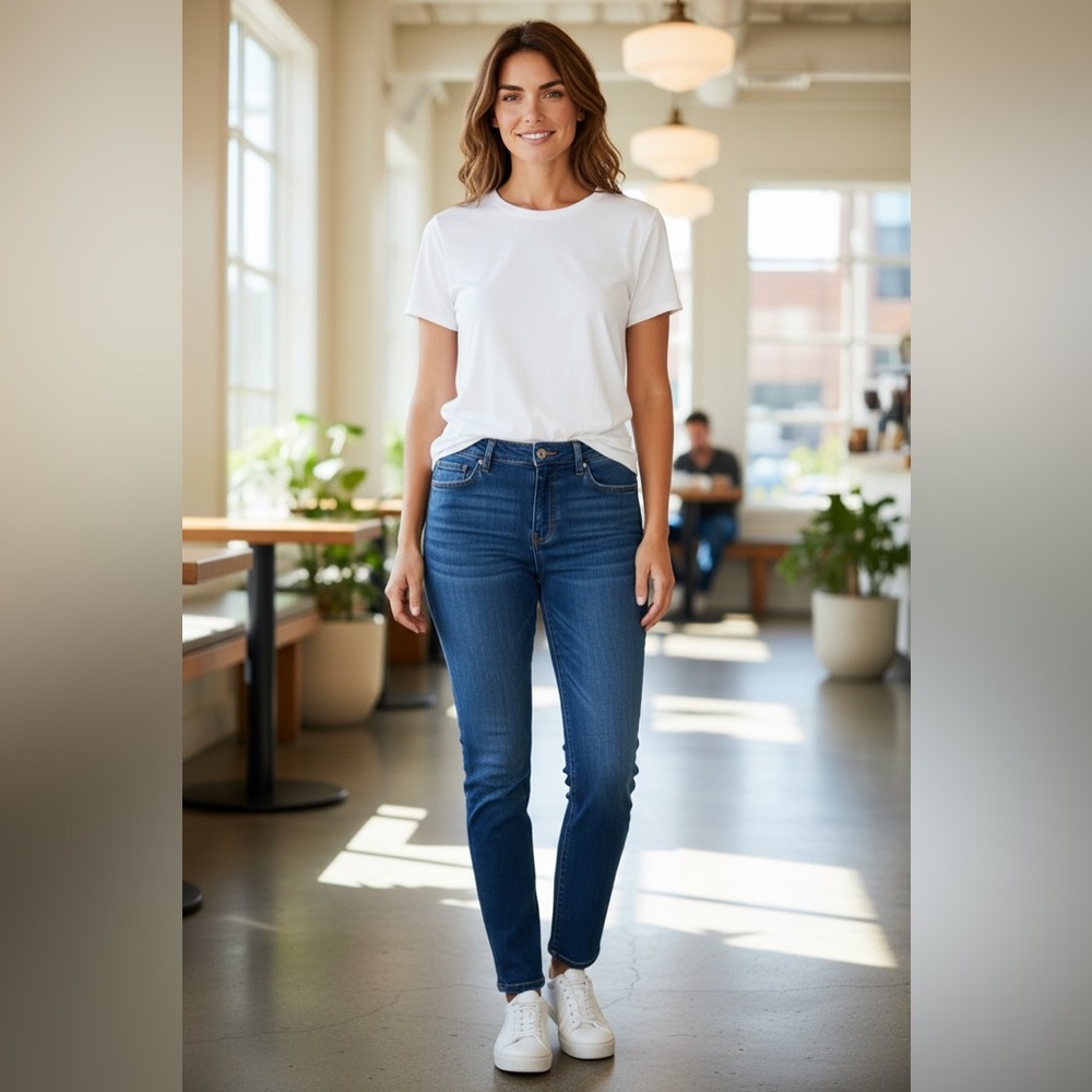STS Blue Emma Ankle Skinny Jeans Dark Wash   Women’s Size 27